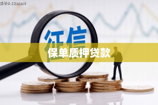 东坑保单质押贷款