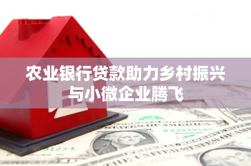 东坑农业银行贷款助力乡村振兴与小微企业腾飞