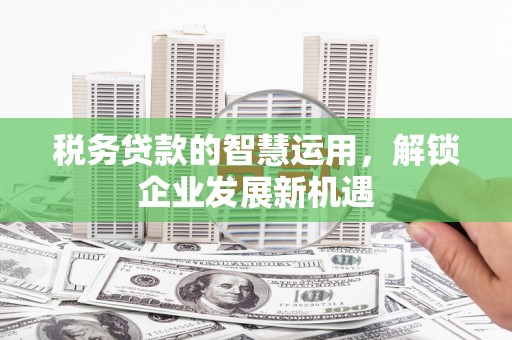 东坑税务贷款的智慧运用，解锁企业发展新机遇